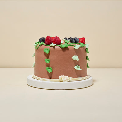 Chocolate Triple Berry Cake