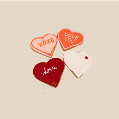 Valentine's Day Sugar Cookies (3-Pack)