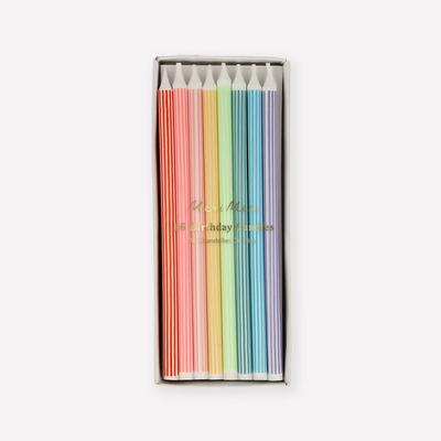 Mixed Striped Candle