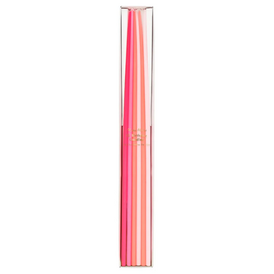 Pink Tall Tapered Candles