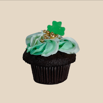 St. Patrick's Day Chocolate Cupcake