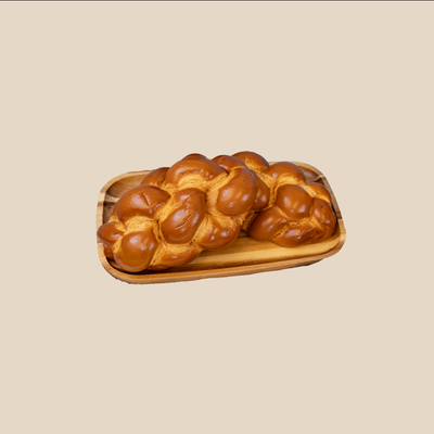 Plain Braided Challah Loaf