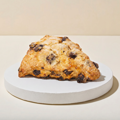 Chocolate Candied Orange Scone