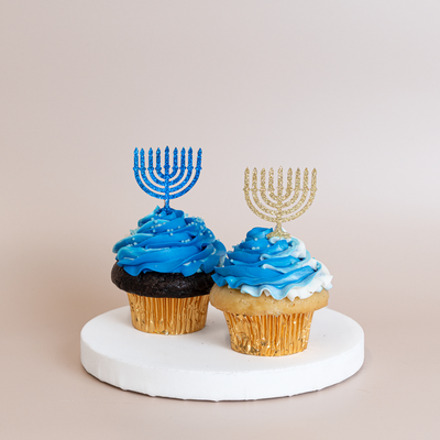 Hanukkah Cupcakes