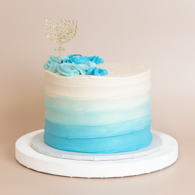 Hanukkah Triple Berry Cake