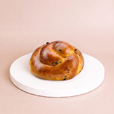 Challah Round With Raisins