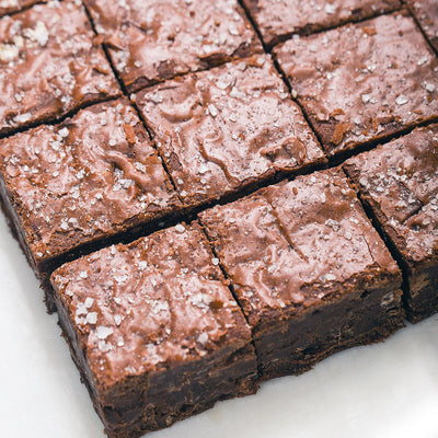 Passover Sea Salt Brownies